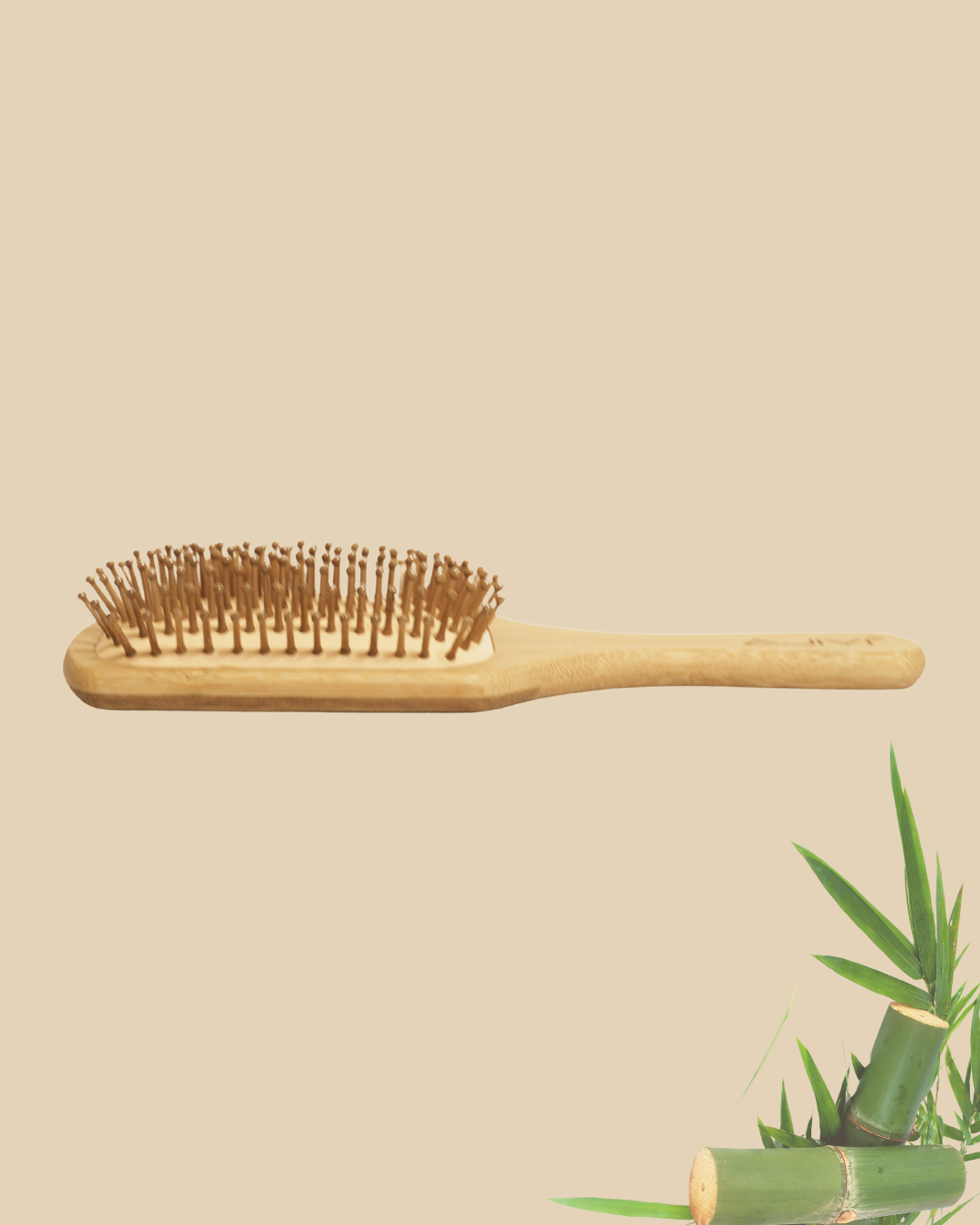 Bamboo Paddle Hair Brush
