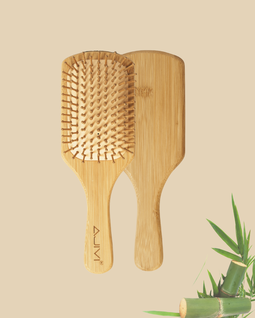 Bamboo Paddle Hair Brush