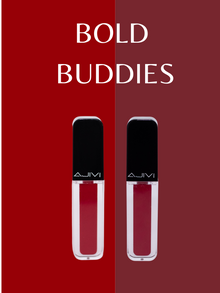 Bold Buddies Duo - Ink Dazzle Matt Lip Liquid | Combo of 2 | 3.5ml Each