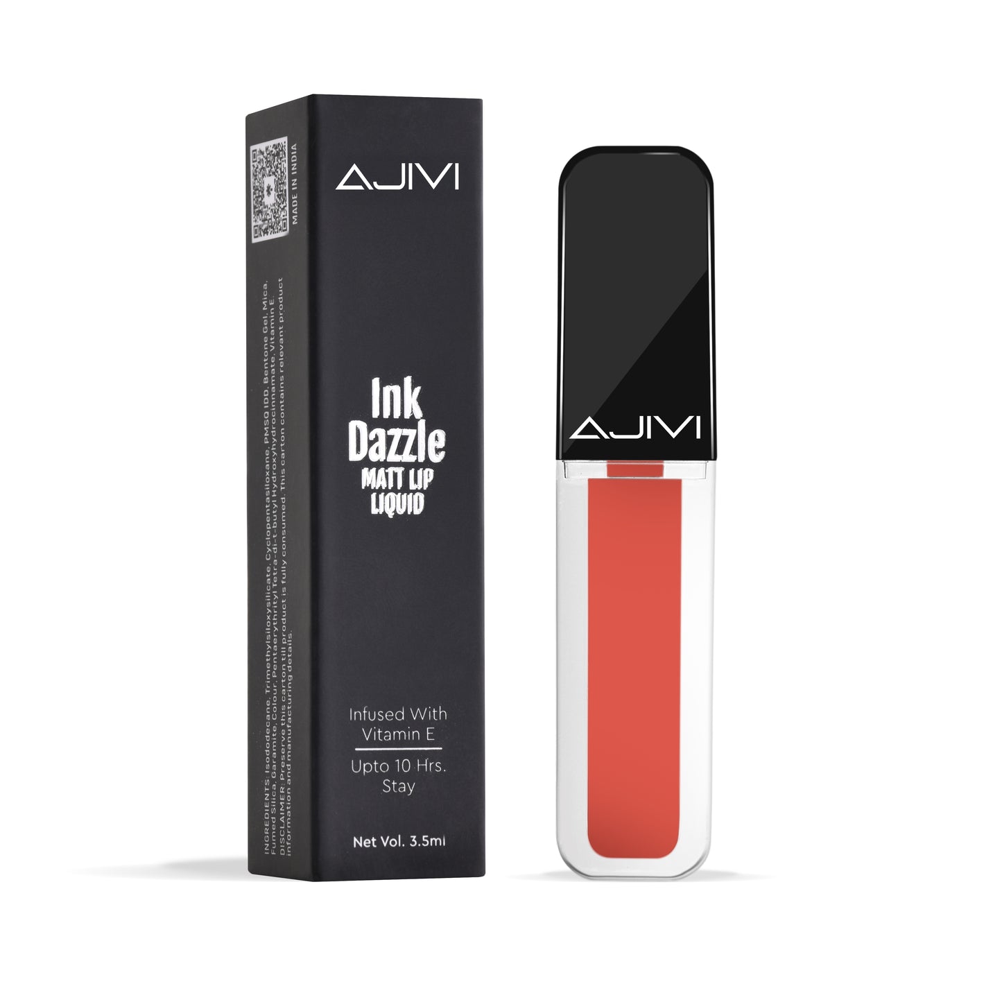 Ink Dazzel Matte Liquid Lipstick - 50 Rio Orange