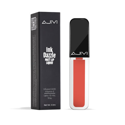 Ink Dazzel Matte Liquid Lipstick - 50 Rio Orange