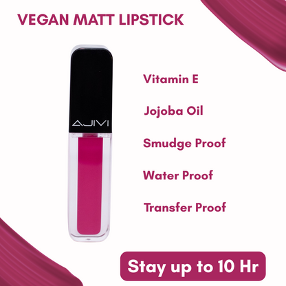 Ink Dazzel Matte Liquid Lipstick - 81 Flores Pink